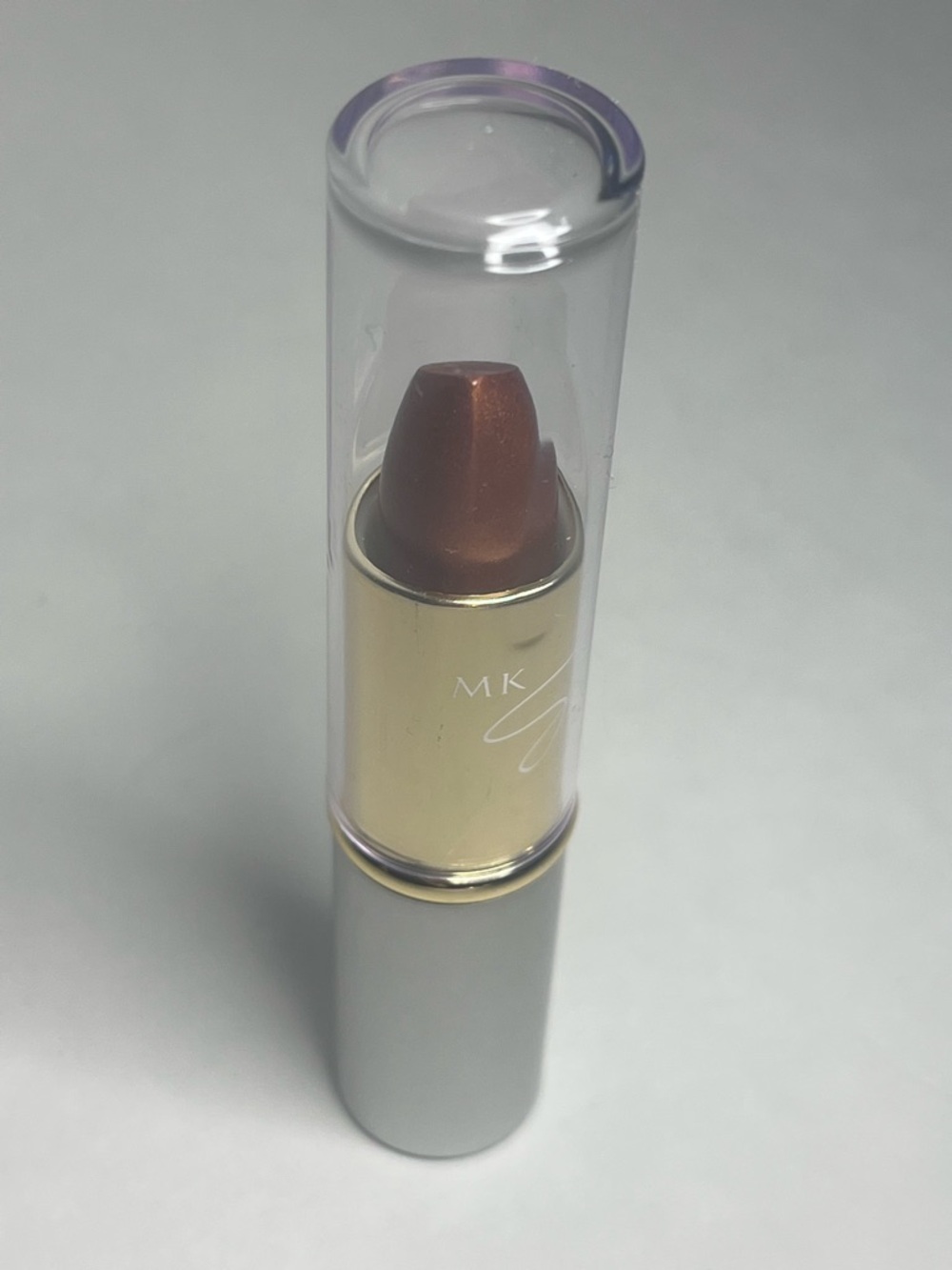 Mary Kay Metallic Copper-Brown Lipstick